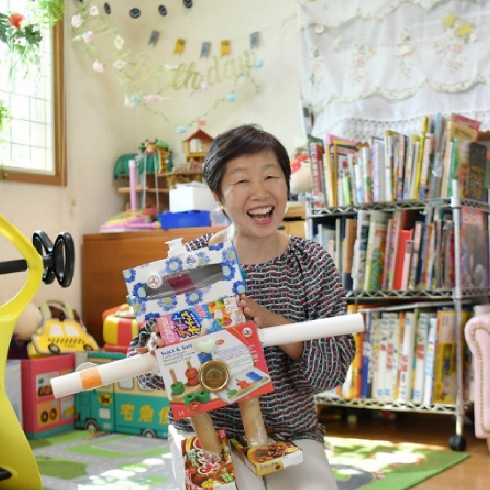 自宅を利用した「ファミリーホーム」で語る坂本洋子さん